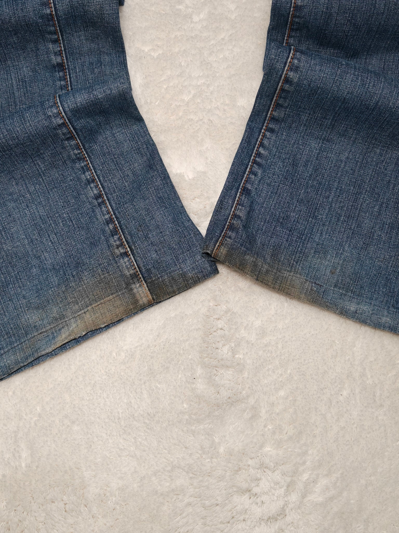 Men Diesel Dardy Blue Wash 0081Y Relaxed Straight W36 L34 Jeans