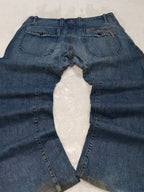 Men Diesel Dardy Blue Wash 0081Y Relaxed Straight W36 L34 Jeans