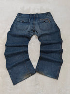 Men Diesel Dardy Blue Wash 0081Y Relaxed Straight W36 L34 Jeans