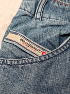 Men Diesel Dardy Blue Wash 0081Y Relaxed Straight W36 L34 Jeans
