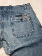 Men Diesel Dardy Blue Wash 0081Y Relaxed Straight W36 L34 Jeans