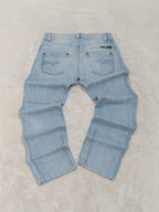 Men Diesel Darron Light Blue Straight W28 L30 Jeans