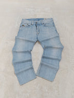 Men Diesel Darron Light Blue Straight W28 L30 Jeans