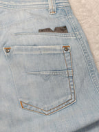 Men Diesel Darron Light Blue Straight W28 L30 Jeans