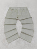 Men Diesel Rabox Light Mint Green Wash MA925 Flared W36 L32 Jeans