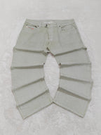 Men Diesel Rabox Light Mint Green Wash MA925 Flared W36 L32 Jeans