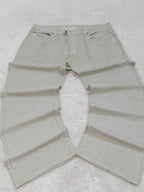 Men Diesel Rabox Light Mint Green Wash MA925 Flared W36 L32 Jeans