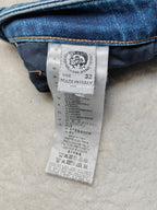 Men Diesel Safado-X Made in Italy Blue Wash 0870F Straight W32 L30 Jeans