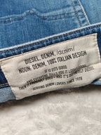 Men Diesel Safado-X Made in Italy Blue Wash 0870F Straight W32 L30 Jeans