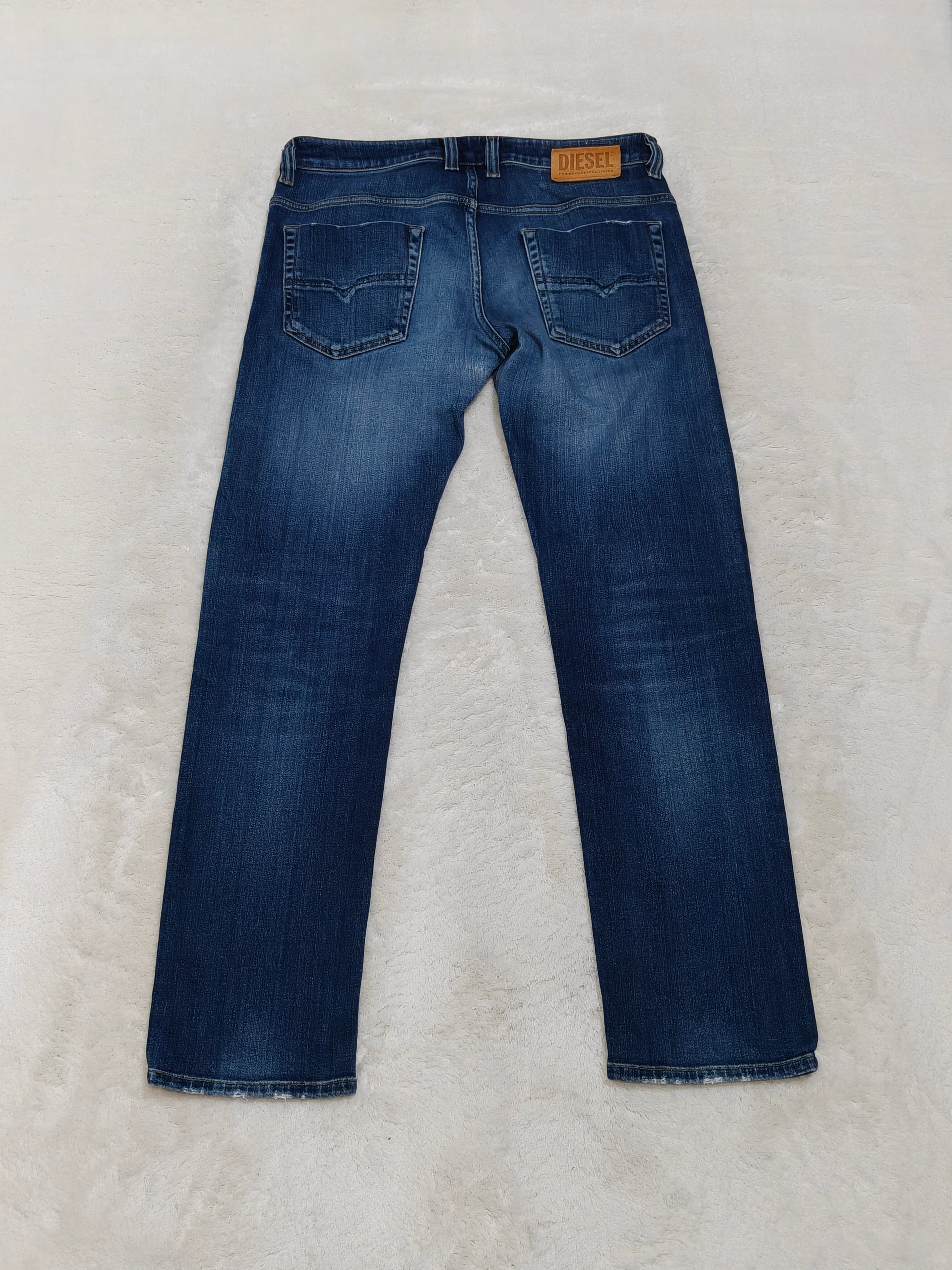 Men Diesel Safado-X Made in Italy Blue Wash 0870F Straight W32 L30 Jeans