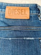 Men Diesel Safado-X Made in Italy Blue Wash 0870F Straight W32 L30 Jeans