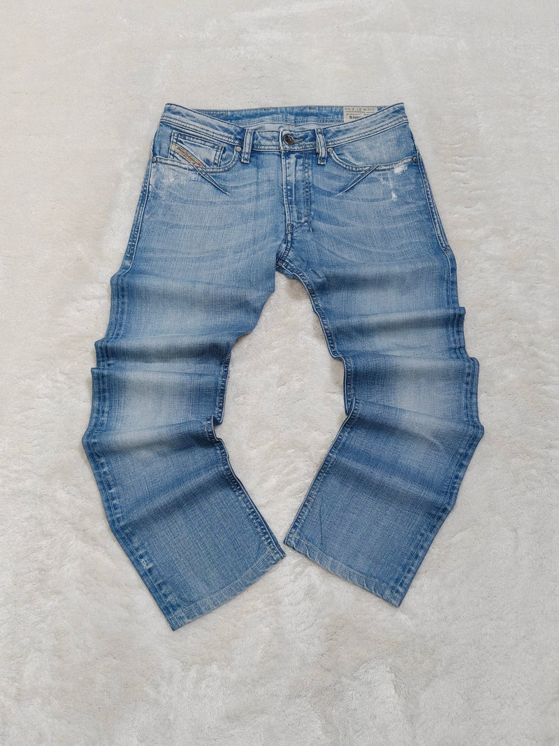 Men Diesel Shioner Blue Wash 088W7 Slim Skinny W27 L30 Jeans