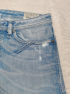 Men Diesel Shioner Blue Wash 088W7 Slim Skinny W27 L30 Jeans