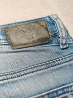 Men Diesel Shioner Blue Wash 088W7 Slim Skinny W27 L30 Jeans