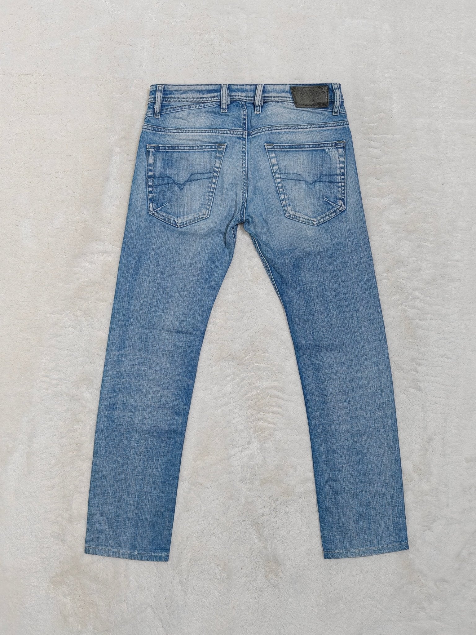 Men Diesel Shioner Blue Wash 088W7 Slim Skinny W27 L30 Jeans