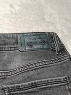 Men Diesel Sleenker Black Faded Wash 0670I Skinny W29 L32 Jeans