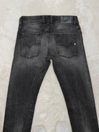 Men Diesel Sleenker Black Faded Wash 0670I Skinny W29 L32 Jeans