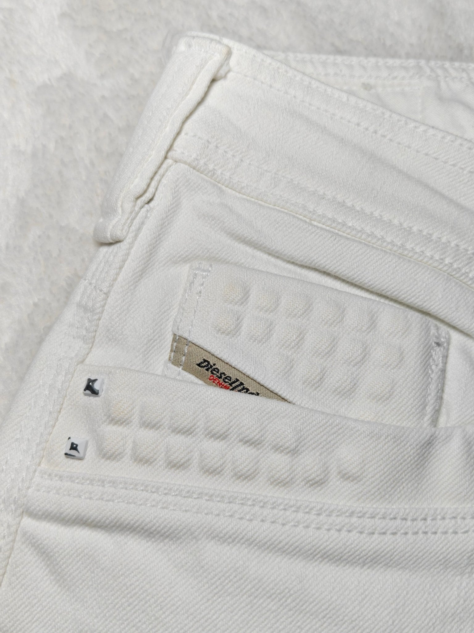 Men Diesel Timmen White Wash 008AC Slim W30 L34 Jeans