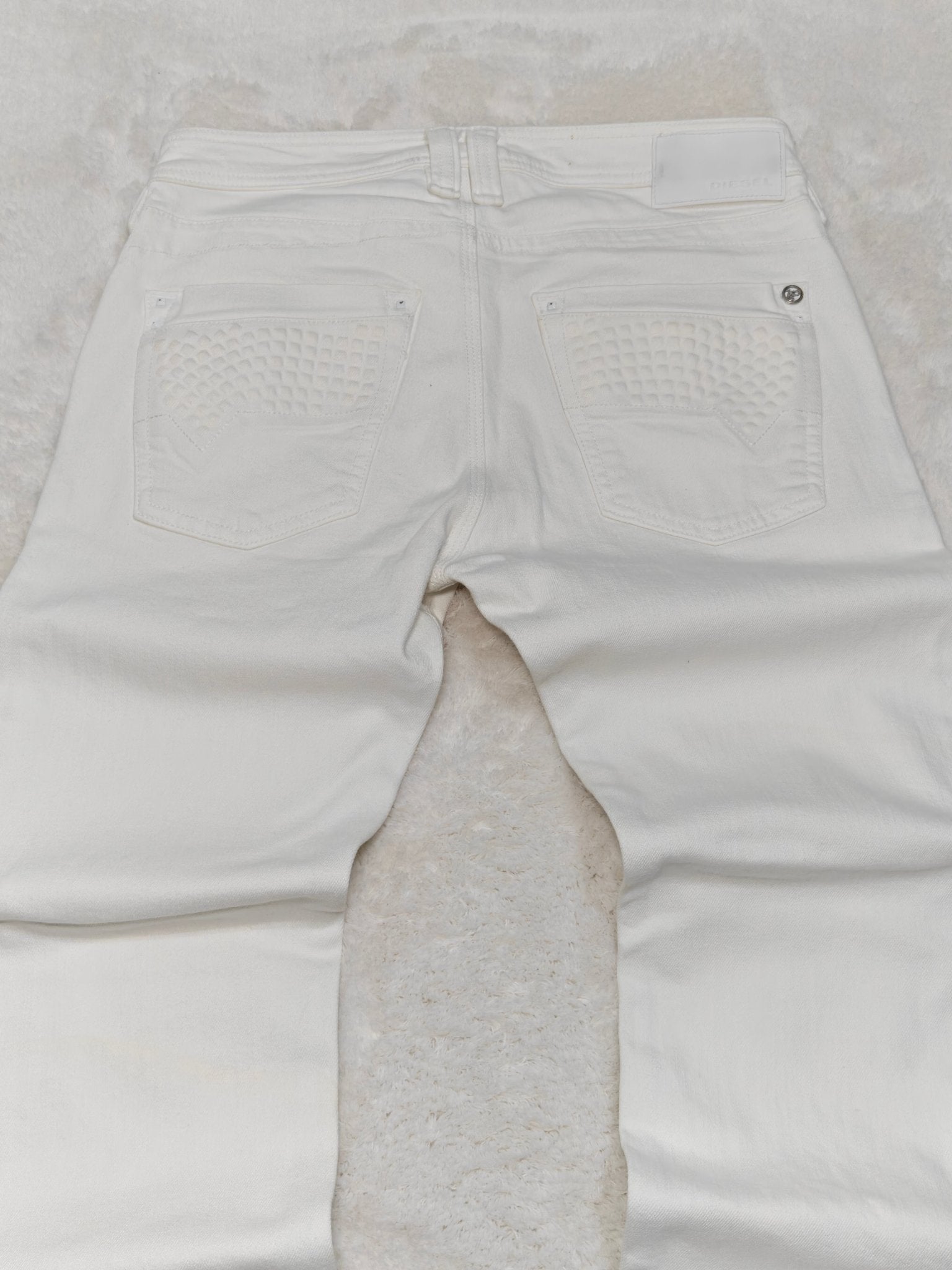 Men Diesel Timmen White Wash 008AC Slim W30 L34 Jeans