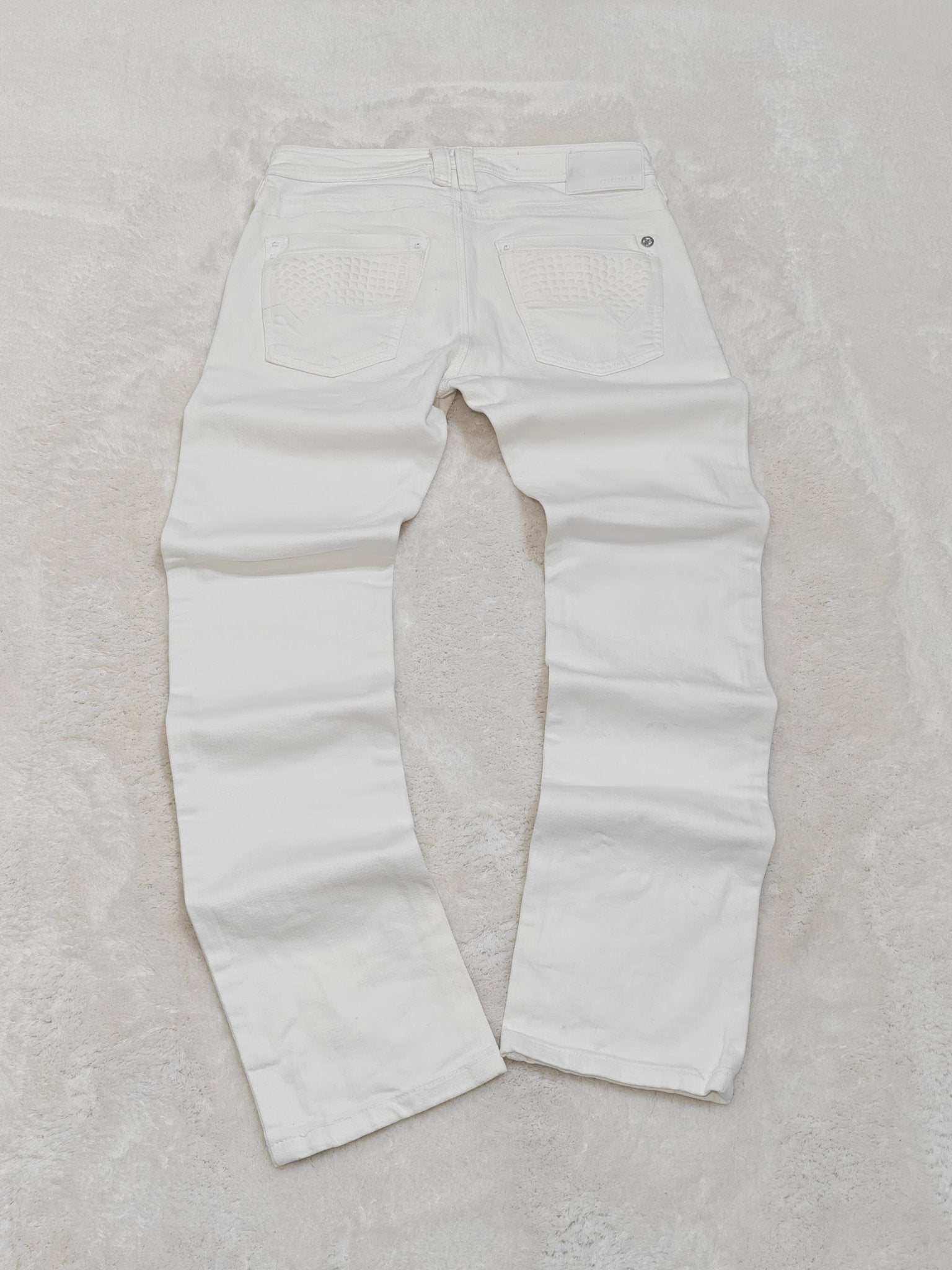 Men Diesel Timmen White Wash 008AC Slim W30 L34 Jeans