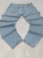 Men Diesel Vintage Light Blue Tapered W34 L34 Jeans