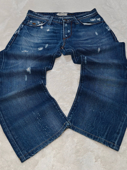 Men Energie Bow Blue Straight W32 L28 Jeans