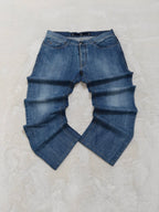 Men Fay Blue Straight W36 L32 Jeans