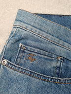 Men Fay Blue Straight W36 L32 Jeans