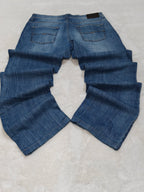 Men Fay Blue Straight W36 L32 Jeans