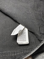 Men Hollister Epic Flex Black Denim Hoodie Jacket (S)