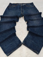 Men Levi's 501 Blue Straight W36 L36 Jeans