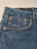 Men Levi's 501 Blue Straight W36 L36 Jeans