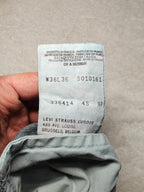 Men Levi's 501 Blue Straight W36 L36 Jeans