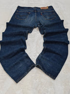 Men Levi's 501 Blue Straight W36 L36 Jeans