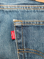 Men Levi's 501 Blue Straight W36 L36 Jeans