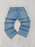 Men Levi's 501 Light Blue Straight W30 L30 Jeans