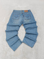 Men Levi's 501 Light Blue Straight W30 L30 Jeans