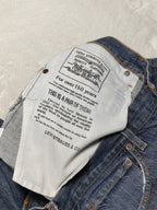 Men Levi's 507 Blue Relaxed Straight Mid Waist W34 L32 Jeans