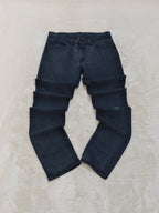 Men Levi's 511 Black Grey Faded Slim Mid Waist W31 L34 Jeans