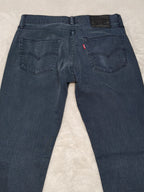 Men Levi's 511 Black Grey Faded Slim Mid Waist W31 L34 Jeans