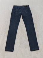 Men Levi's 511 Black Grey Faded Slim Mid Waist W31 L34 Jeans