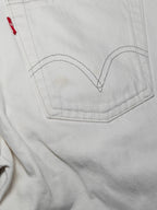 Men Levi's 511 White Slim W34 L34 Jeans