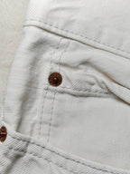 Men Levi's 511 White Slim W34 L34 Jeans
