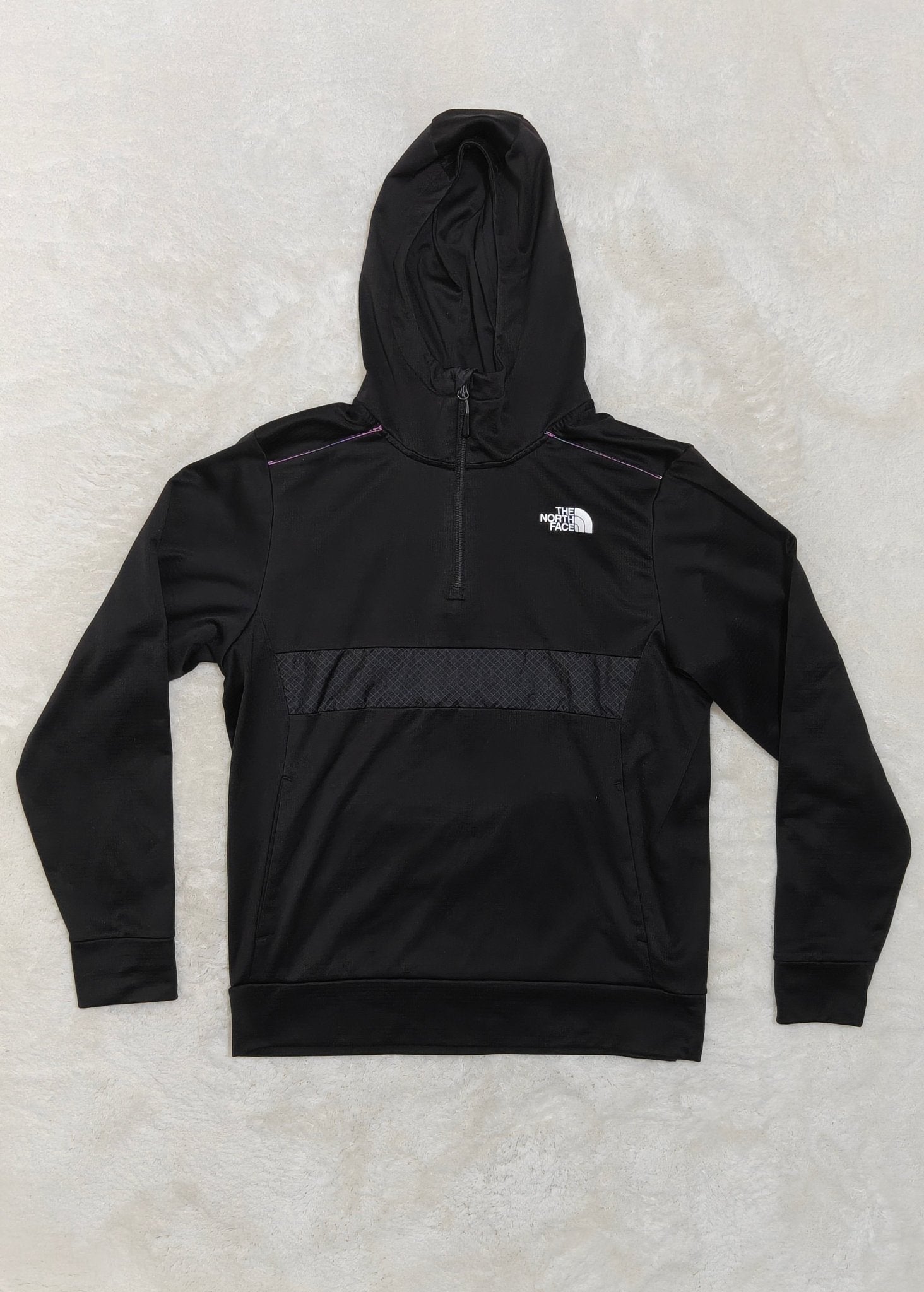 Men The North Face Black Hooded Sweatshirt (M)