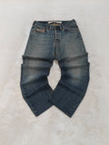 Men Vintage 2001 Diesel Kulter Made in Italy Blue Wash 00737 W30 L28 Straight Jeans