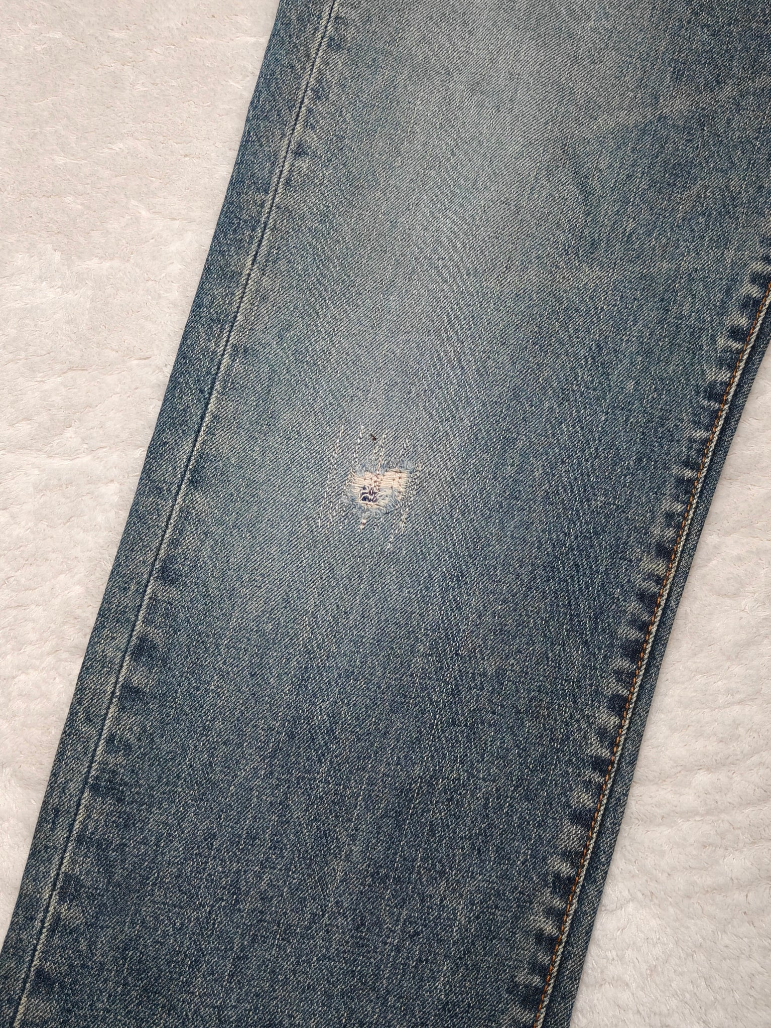 Men Vintage 2001 Diesel Kulter Made in Italy Blue Wash 00737 W30 L28 Straight Jeans