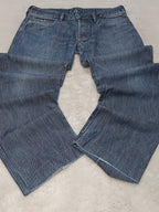 Men Vintage 2003 Diesel Reslim Made in Italy Blue Wash 00859 W31 L30 Straight Jeans