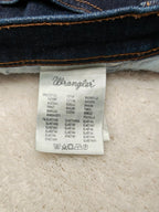 Men Wrangler Texas Dark Blue Slim Straight W31 L34 Jeans