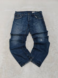 Men Y2K Energie Burney Made in Italy Blue Straight W34 L34 Jeans