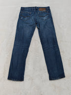 Men Y2K Energie Burney Made in Italy Blue Straight W34 L34 Jeans